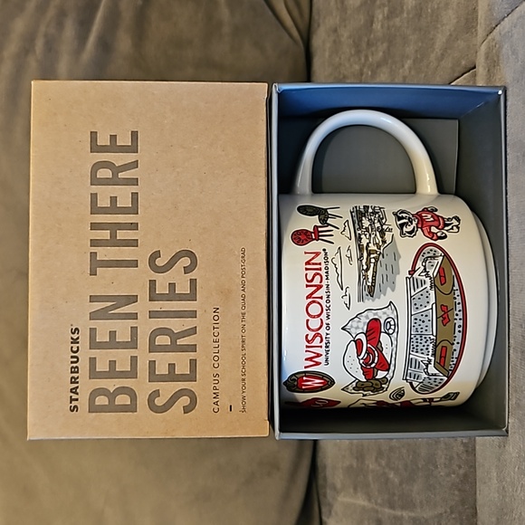 NIB ☕️ Starbucks WI UW-Madison Been There Series Campus Collection Coffee Mug - Picture 5 of 6